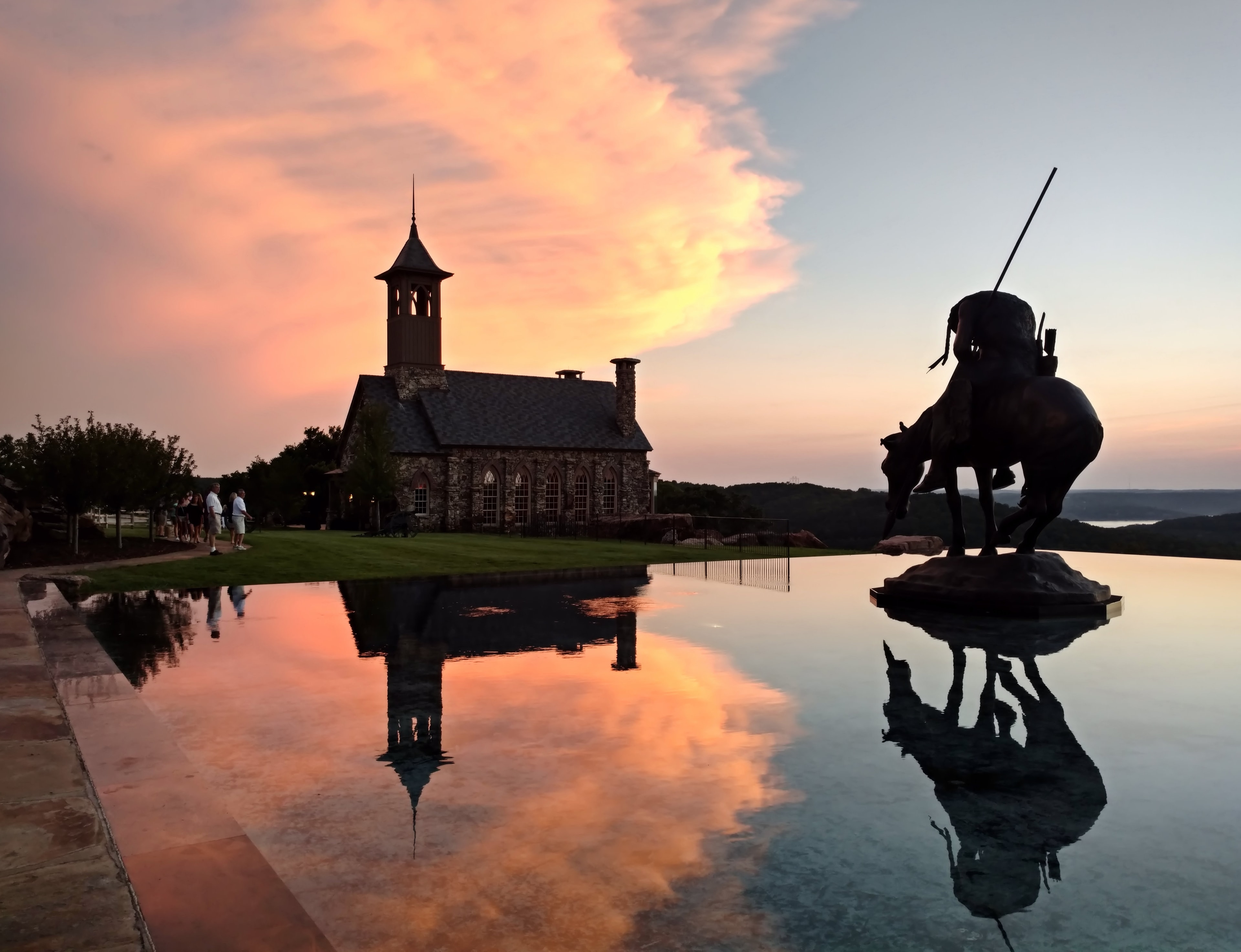 Top of the Rock Chapel Sunset