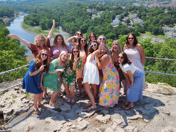 Bachelorettes at Scenic Overlook