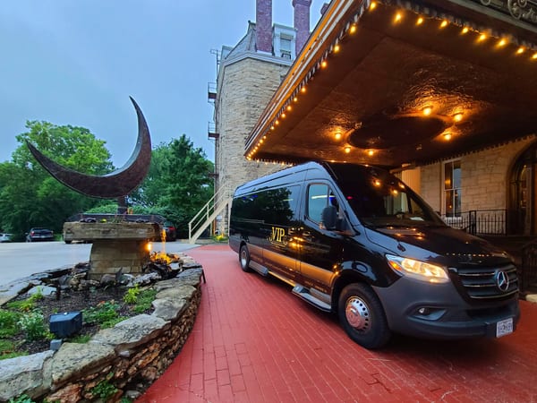 Sprinter at 1886 Crescent Hotel in Eureka Springs, Arkansas